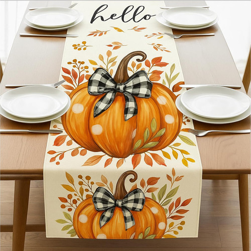 Herbst deko tischdekoration - herbst,