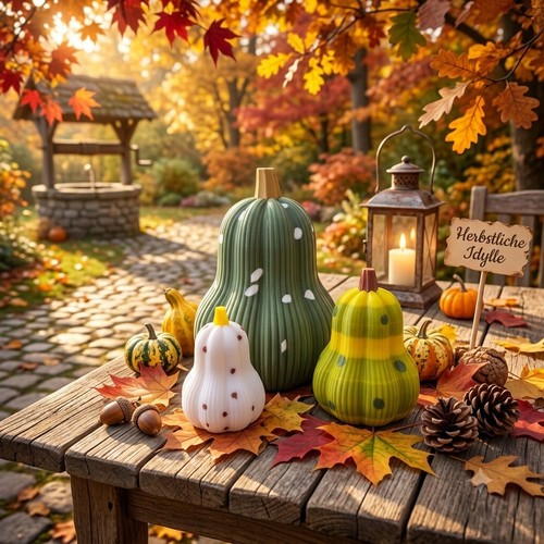 Kürbis herbstdeko herbst - kürbis,