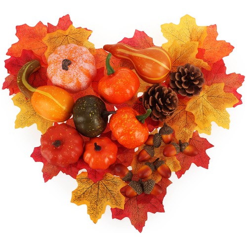 Teiliges herbstdeko set - 50-teiliges, herbstdeko-set