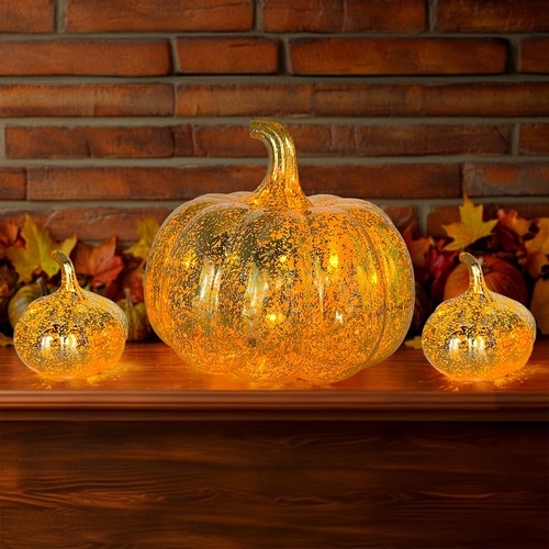 Herbstdeko tisch kürbis - herbstdeko, led