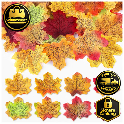 Künstliche herbstblätter - künstliche,