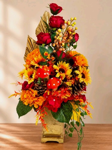 Tischgesteck herbst xxl cm - tischgesteck,
