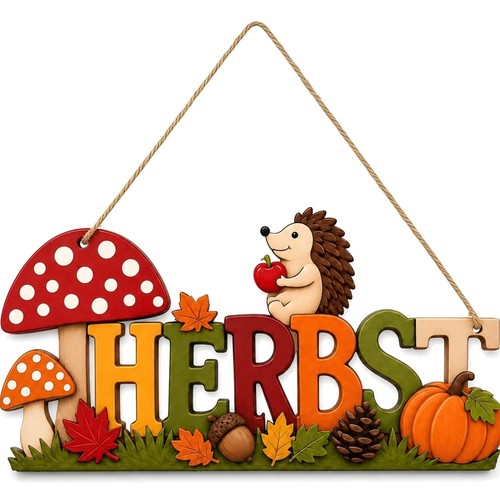 Herbstdeko holz schriftzug - herbstdeko,