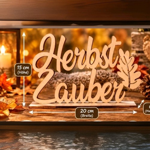 Herbstdeko holz - 🍁🍁,