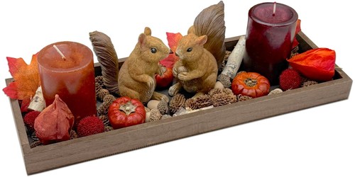 Herbst deko tablett - deko,