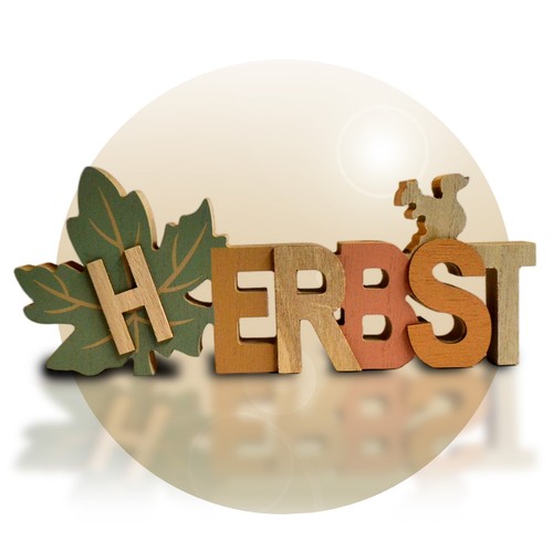 Herbstdeko holz schriftzug - herbstdeko,