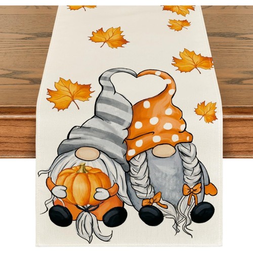 Kürbis tischläufer herbst - kürbis,